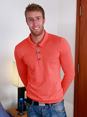Tall & Muscular Straight Blond Lad Josh Fucks his First Guy - Lucky Dan! by English Lads image #8