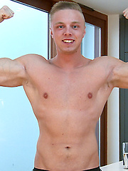 Young Str8 PT Lewis Shows off his Muscular Body by English Lads image #6