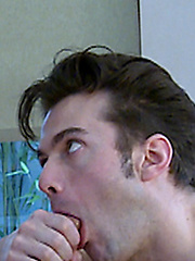 Tall & Athletic Young Straight Hunk Josh gets his First Man Blow Job - and a Good Rimming! by English Lads image #8