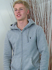 Straight Blond Footballing Ace Ben's First Blow Job From a Man by English Lads image #9