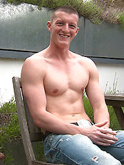 Straight Ozzie Rugby Hunk Cory Shows off his Muscular Body & Very Hard Uncut Cock! by English Lads image #8
