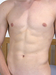 Tall, Straight, Lean & Toned Our Latest Young Man Cameron Shows off his Very Hard Uncut Erect Cock! by English Lads image #8