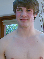 Young Straight Pup Archie is Becomming a Man, Slightly Hairy Nicely Muscled & Shoots Big! by English Lads image #8