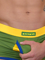Muscular Straight Rugby Star Kian Shows off his Rock Hard Uncut Weapon by English Lads image #8