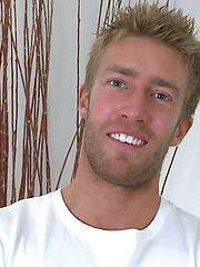 Muscular Blond Stud Josh Gets his First Manhandling & His Big Uncut Cock Explodes! by English Lads image #6