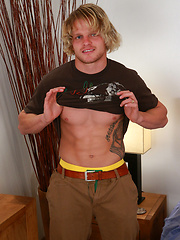 Muscular Rugby Hunk Kian - That Uncut Cock is a Rock Hard Missile! by English Lads image #8