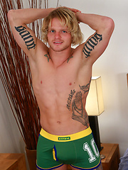 Muscular Rugby Hunk Kian - That Uncut Cock is a Rock Hard Missile! by English Lads image #8