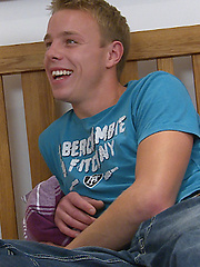 Straight Hunk Rich Stuffs his big 9 Inch Uncut Cock up Straight Pup Chris' Eager Hole! by English Lads image #8