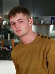 Straight Young Pup Luke Strips off - Wanked & Sucked for his 1st Time, A Fantastic Uncut Rocket Cock! by English Lads image #8