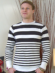 Straight Young Toned Lad Russell shows off  his Uncut Cock and Very Hard Erection! by English Lads image #9