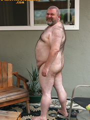 Fat hairy man Lance Wolfe by Pantheon Bear image #8