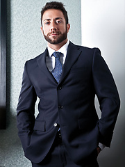 Valentino Medici Opens Adriano Carrascoâ€™s Suit Pants for a Fuck by Lucas Entetainment image #8