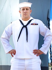 Sexy Seaman Cooper In Uniform by Active Duty image #8
