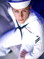 Sexy Seaman Cooper In Uniform by Active Duty image #8