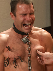 Leather Daddy makes a bondage house call by Bound Gods image #11