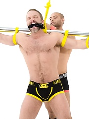 Leo Forte Flogs Dirk Caber by Bound Jocks image #8