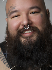 Tattooed Chub has a bearded baby face and a daddy's attitude... by Frock The World image #7