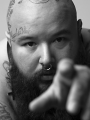 Tattooed Chub has a bearded baby face and a daddy's attitude... by Frock The World image #7