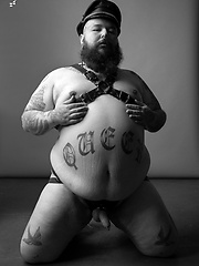Tattooed Chub has a bearded baby face and a daddy's attitude... by Frock The World image #7