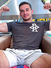 Young Straight & Super Fit Lad has an Intense Orgasm Wanks his Big Uncut Cock & Shoots for England! by English Lads image #9