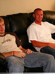 Horny roommates Tim & Jake masturbate together before having anal sex by Nextdoor Buddies image #10