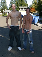 Sexy gays Brady Rey & Criss Strokes show their dicks before sucking each other by Nextdoor Buddies image #12