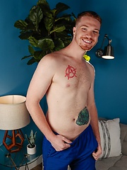 Gay cuties Dacotah Red & Beau Butler pound each other's assholes on the sofa by Nextdoor Buddies image #13