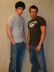 Sexy homosexuals Drake and Blake strip their clothes and pose naked by Nextdoor Buddies image #8