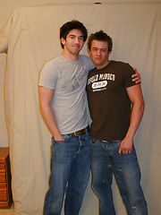Sexy homosexuals Drake and Blake strip their clothes and pose naked by Nextdoor Buddies image #8