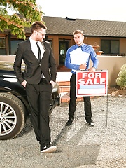 Real estate agents Abel Archer & Alex Greene have wild anal sex while at work by Nextdoor Buddies image #10