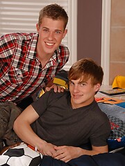 Sexy boys Noah Brooks & Logan Lush suck each other's dicks by Next Door Twink image #7