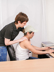 Barebacking Session in the Office Room by BarebackTime image #7