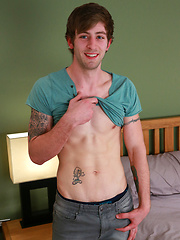 Straight Young MMA Expert Chester Shows off his Lean Body & Massive 9 Inch Uncut Erect Cock! by English Lads image #8