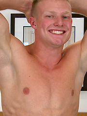 Confident Muscular Blond Stripper Marcus Shows Off by English Lads image #8
