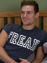 Hunky Straight Joel Shows Off His Thick Uncut Cock & Muscular Body by English Lads image #3