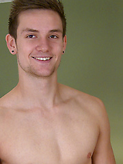 Hunky Straight Joel Shows Off His Thick Uncut Cock & Muscular Body by English Lads image #3