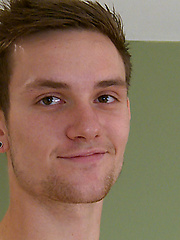 Hunky Straight Joel Shows Off His Thick Uncut Cock & Muscular Body by English Lads image #3