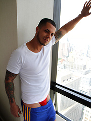 New mates - Tony Barretta\'s first porn scene by Bentley Race image #8