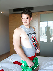 Aussie boy Jack Rylie  - First time naked on camera by Bentley Race image #6