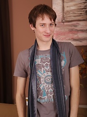Well hung twink Louis Rand busting his nut. by BF Collection image #7