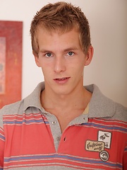 Sexy David Gold jerking off his thick dick. by BF Collection image #9