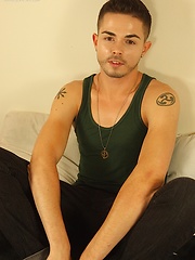Sexy tattooed guy Turk Melrose jerking off. by BF Collection image #6