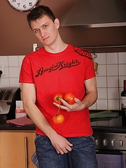 Brody jerks off all over the kitchen counter. by BF Collection image #5