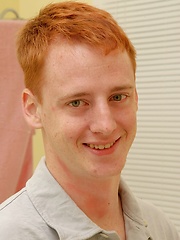 Redhead college boy Phillip strokes his small cock. by BF Collection image #6