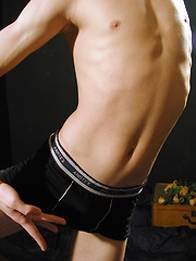 Skinny dancer Mason shows off his flexibility while naked. by BF Collection image #8