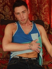 Gorgeous brunette Stephen Charles blows his load. by BF Collection image #7