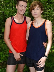 Outdoors: Horny Twinks Head For The Woods For A Raw, Uncompromising Suck & Fuck! by Staxus image #11