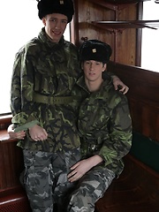 Uniforms: Itâ€™s First-Class Travel All The Way As Benjamin Dunn Gives His Army Pal A Hard Raw Fuck! by Staxus image #9
