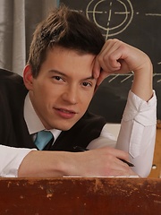 Uniforms: Kinky Lessons For Two Horny Students Result In A Plethora Of Hard Cock & Sweet Jizz! by Staxus image #9