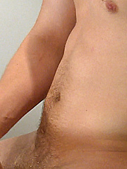 Straight & Tall Blond Uncut Pup Jamie has massage by English Lads image #5